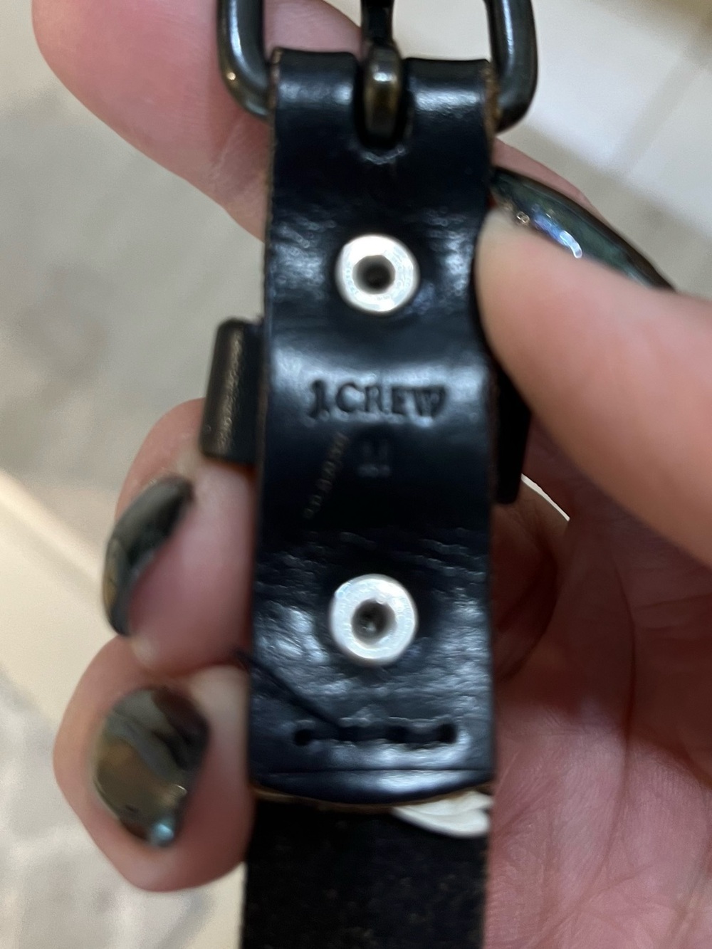 J. Crew leather belt - Picture 6 of 7